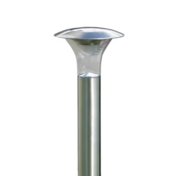 Lindby Solar-LED-Erdspießleuchte Jolin, 66 cm, Edelstahl