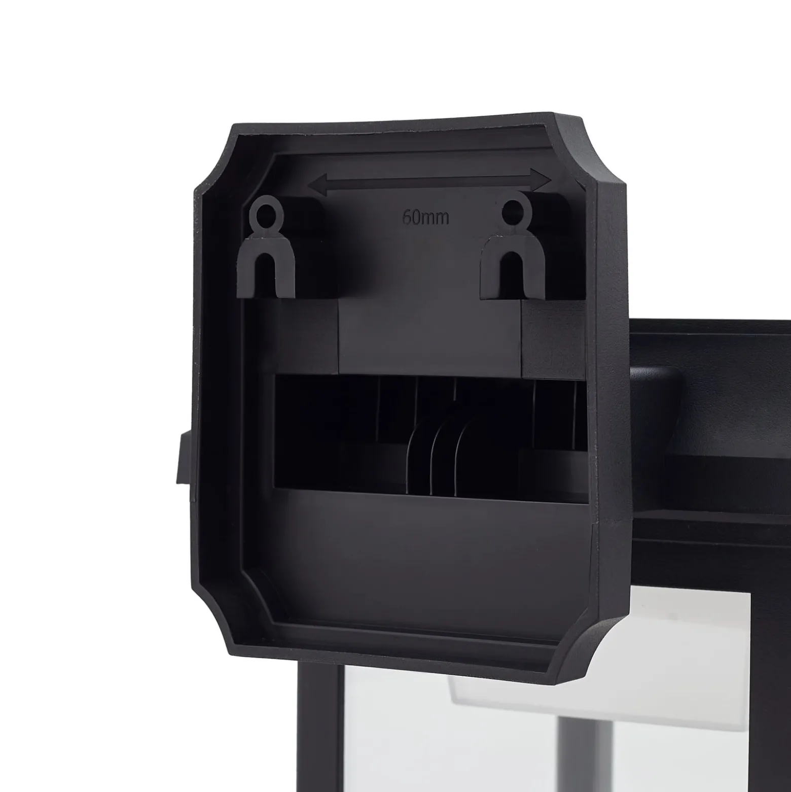 Lindby Solar-LED-Wandleuchte Latarka, Höhe 27,5 cm, Sensor