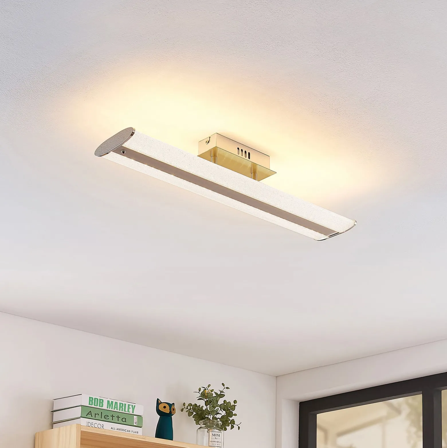Lindby Sylke RGB-LED-Deckenleuchte, 60 cm