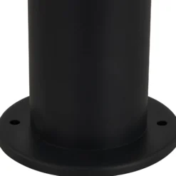 Lindby Wegelampe Statius, anthrazit/klar, Eisen, 100 cm