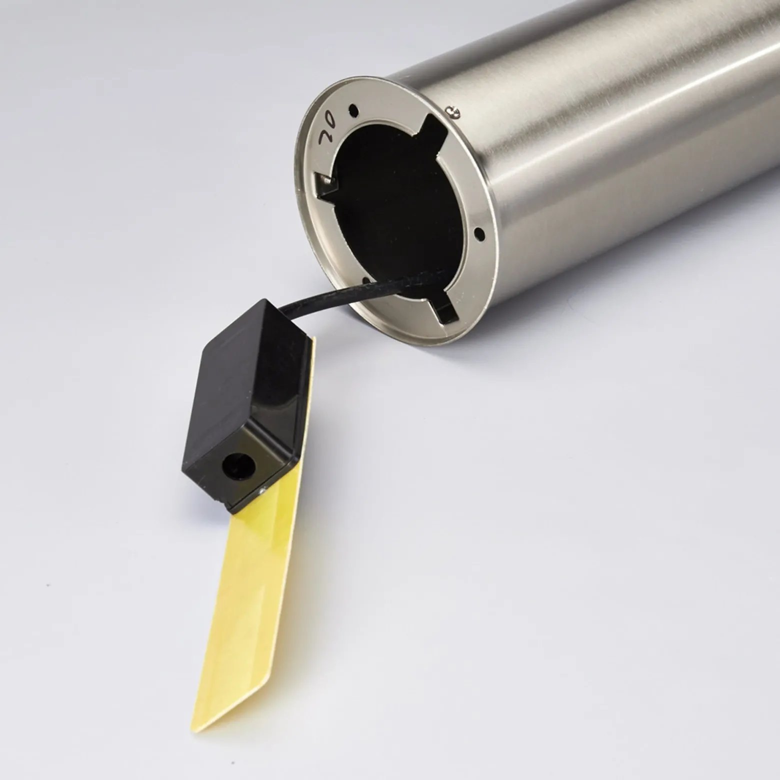 Lindby Wegeleuchte Enja, 100 cm, Edelstahl, IP44, E27