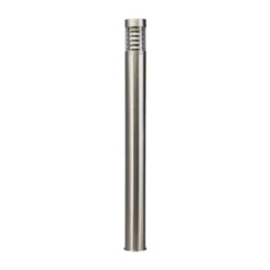 Lindby Wegeleuchte Enja, 100 cm, Edelstahl, IP44, E27