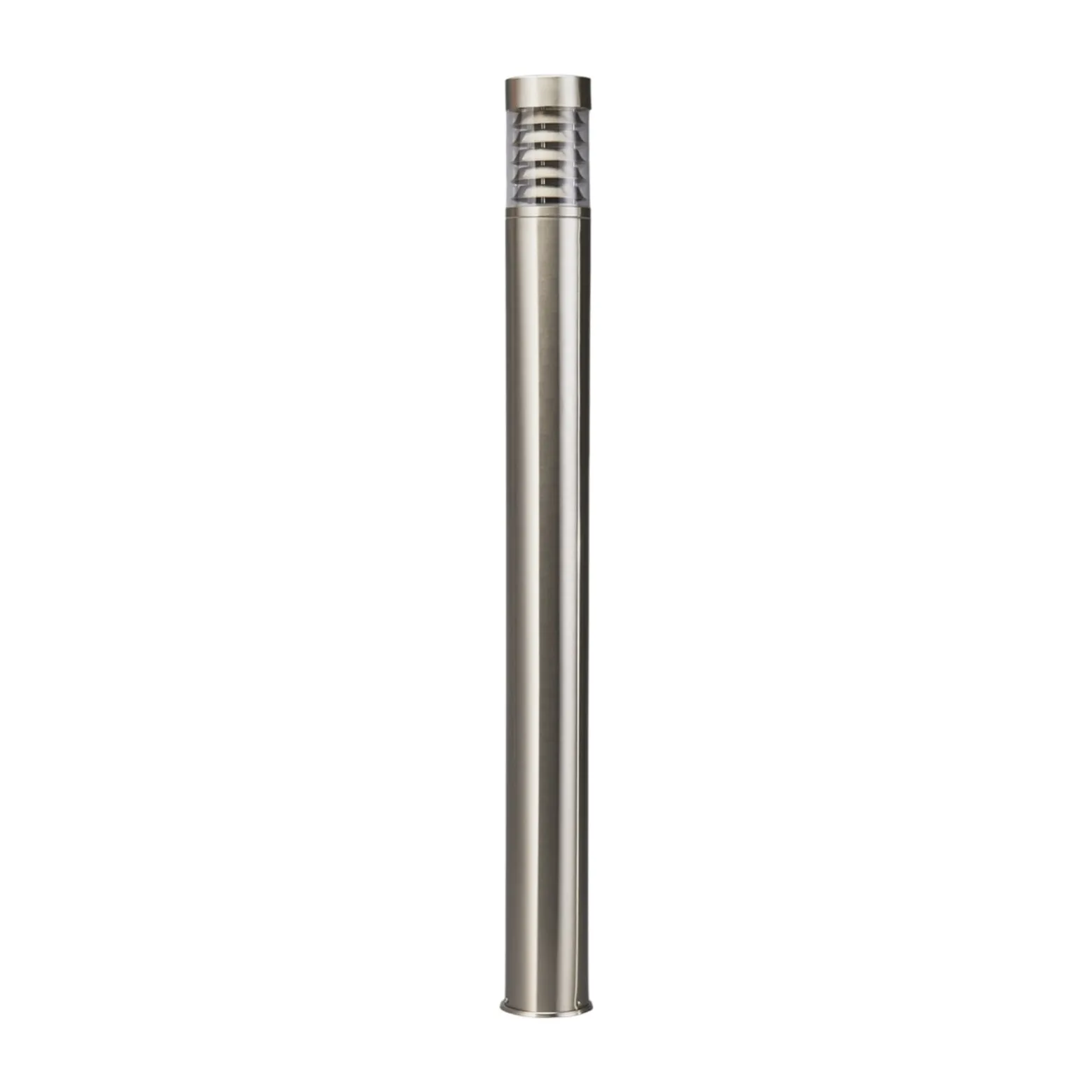 Lindby Wegeleuchte Enja, 100 cm, Edelstahl, IP44, E27