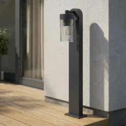 Lindby Wegeleuchte Kaliro, anthrazit, 60 cm, E27, IP54