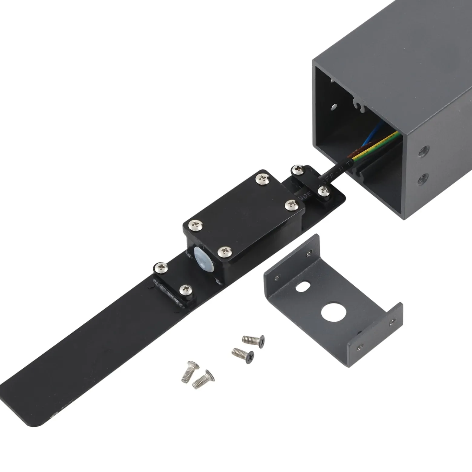 Lindby Wegeleuchte Othil, 80 cm hoch, anthrazit, Metall