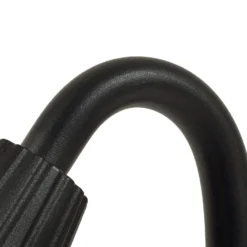 Lindby Wegeleuchte Sorvete, schwarz, Metall, 3-flg., 83cm