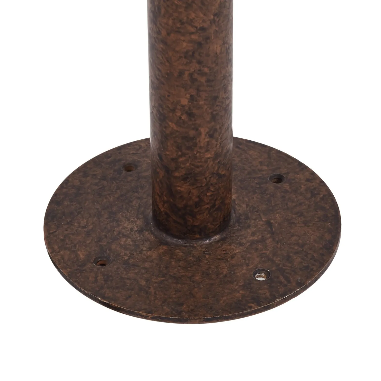 Lindby Wegeleuchte Zayn, rostfarben, Glas, Höhe 109 cm, IP65