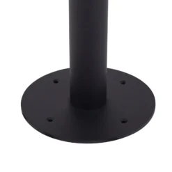 Lindby Wegeleuchte Zayn, schwarz, Glas, Höhe 109 cm, IP65