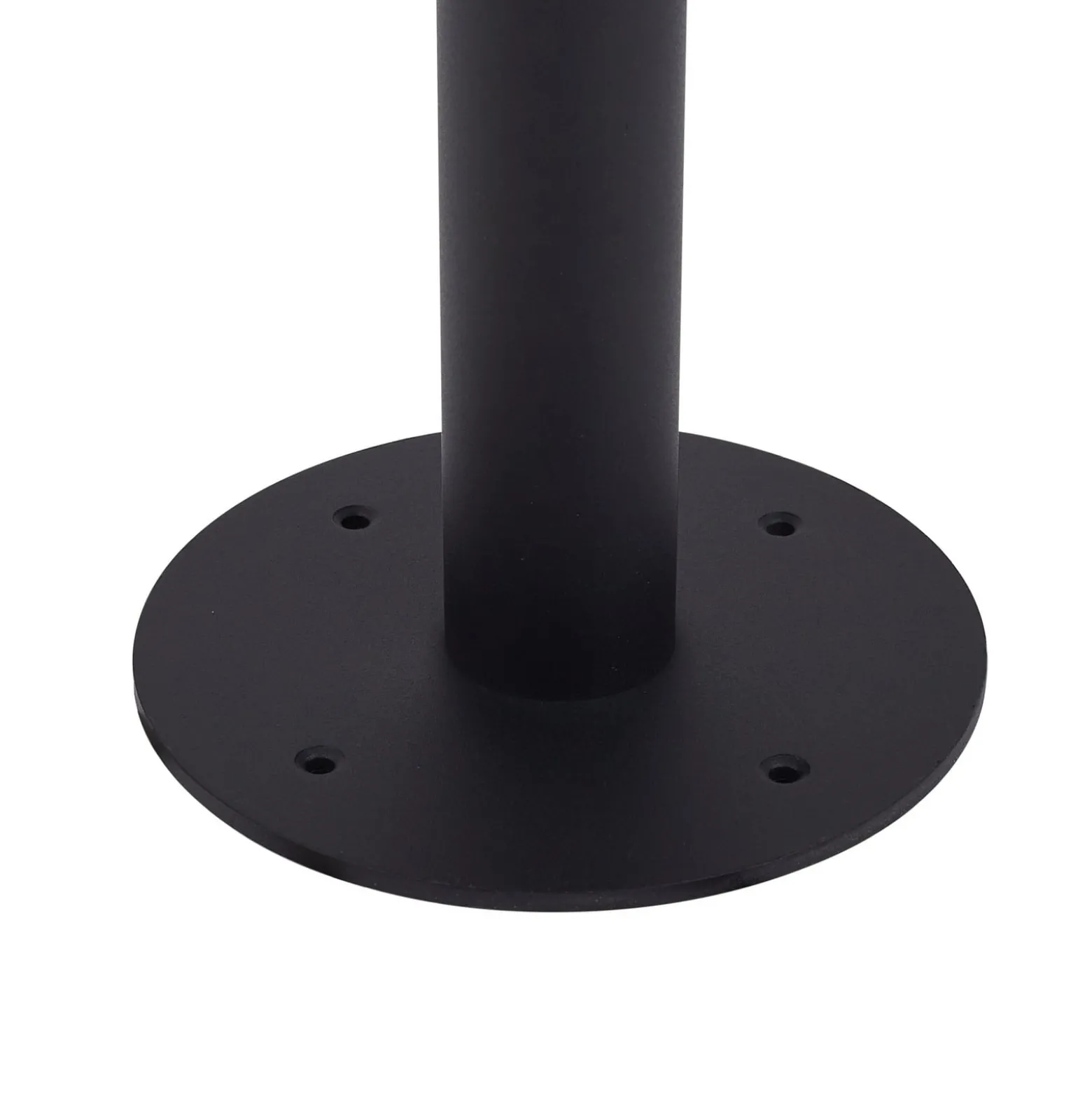 Lindby Wegeleuchte Zayn, schwarz, Glas, Höhe 109 cm, IP65