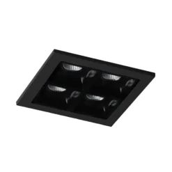 Liro LED-Einbaulampe schwarz 34° 3.000 K