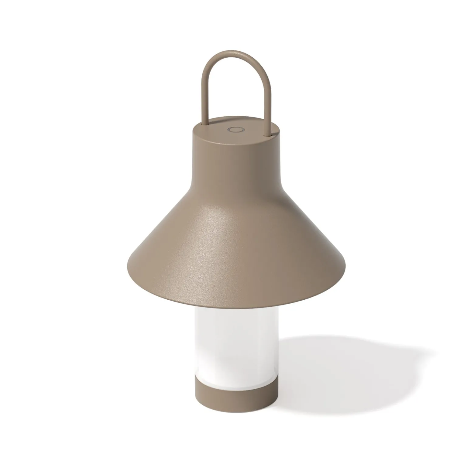LOOM DESIGN LED-Akku-Tischleuchte Shadow Small, beige, IP65