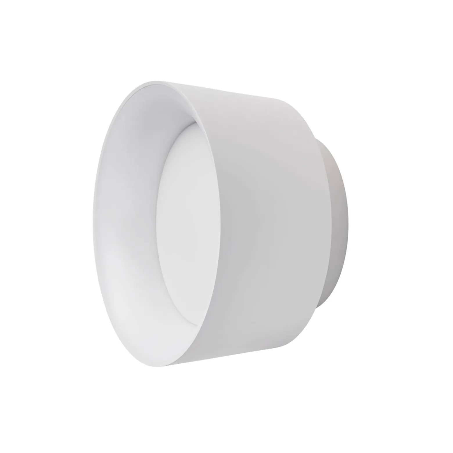 LOOM DESIGN LED-Deckenleuchte Cookie, weiß Aluminium Ø 15 cm