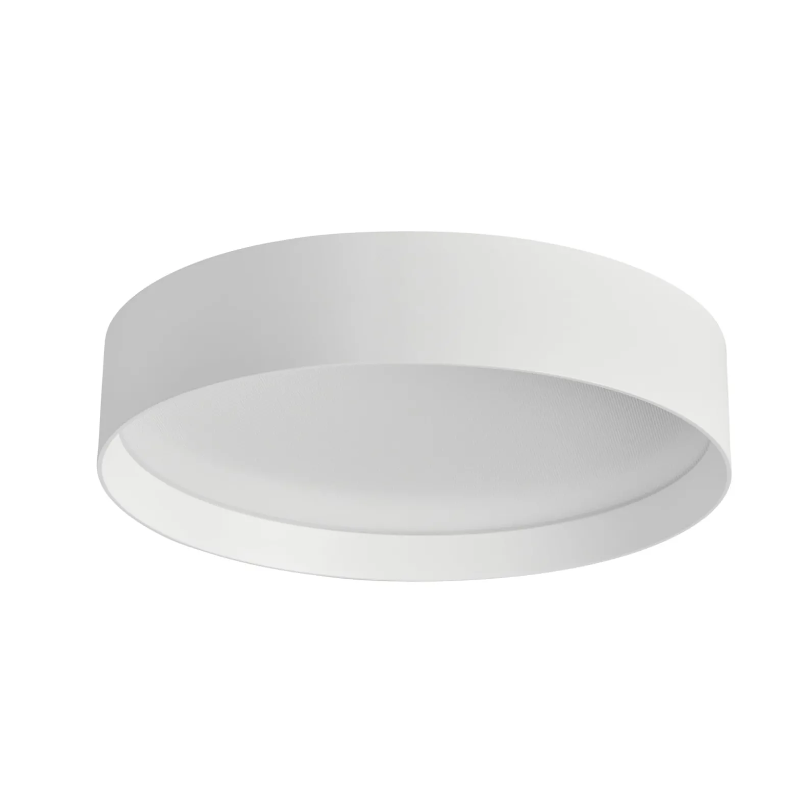 LOOM DESIGN LED-Deckenleuchte Lucia, weiß, Ø 35 cm Aluminium