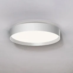 LOOM DESIGN LED-Deckenleuchte Lucia, weiß, Ø 35 cm Aluminium