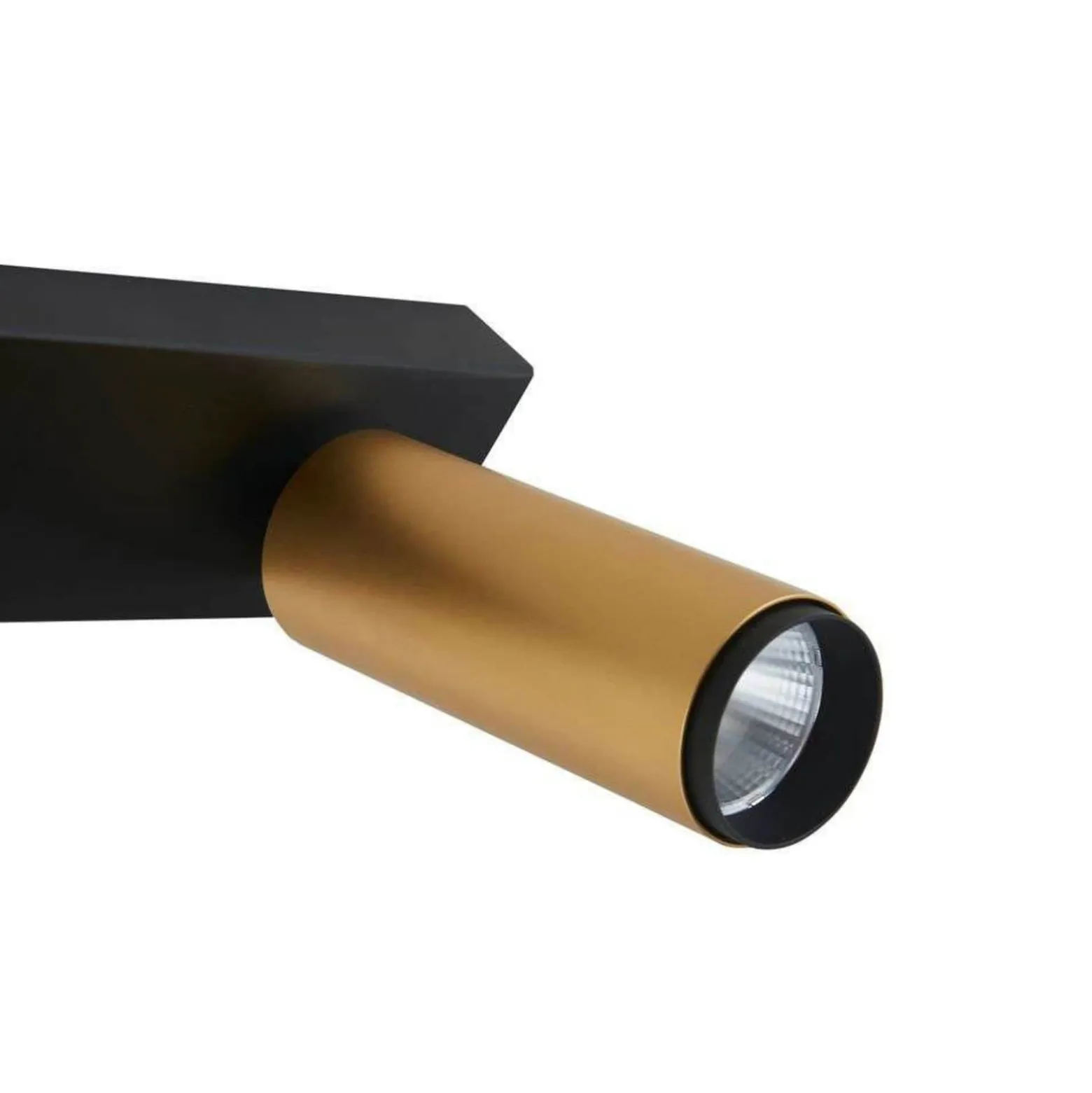 LOOM DESIGN LED-Deckenleuchte X-Beam, 1-flg., schwarz/gold