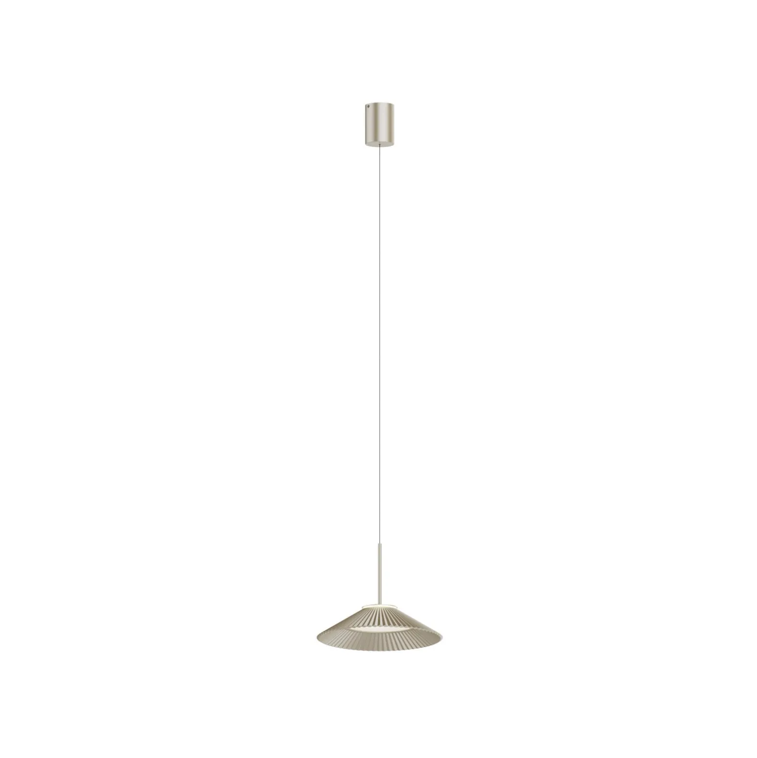 LOOM DESIGN LED-Hängelampe Ballerina, creme, Ø 35 cm