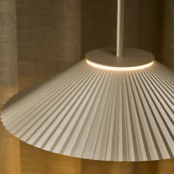 LOOM DESIGN LED-Hängelampe Ballerina, creme, Ø 35 cm