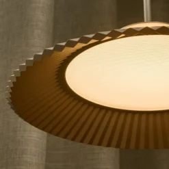 LOOM DESIGN LED-Hängelampe Ballerina, creme, Ø 35 cm