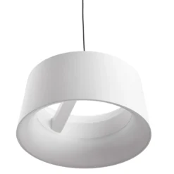 LOOM DESIGN LED-Hängeleuchte Cookie, weiß, Aluminium Ø 15 cm