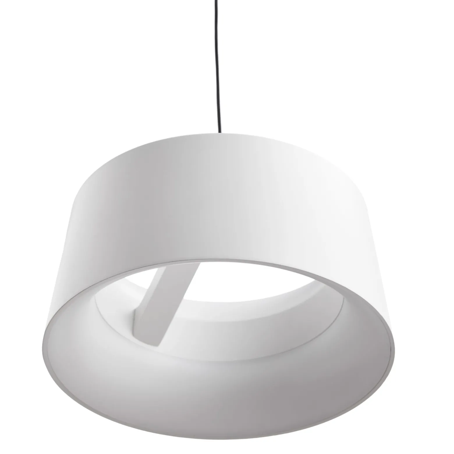 LOOM DESIGN LED-Hängeleuchte Cookie, weiß, Aluminium Ø 15 cm