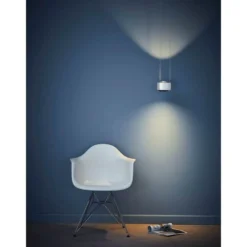LOOM DESIGN LED-Pendelleuchte Air, weiß, Alu, 13 cm