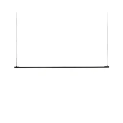 LOOM DESIGN LED-Pendelleuchte Straw 150, schwarz, Aluminium