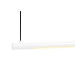 LOOM DESIGN LED-Pendelleuchte Straw 200, weiß, Aluminium