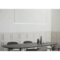 LOOM DESIGN LED-Pendelleuchte Straw 200, weiß, Aluminium