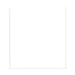 LOOM DESIGN LED-Pendelleuchte Straw 200, weiß, Aluminium