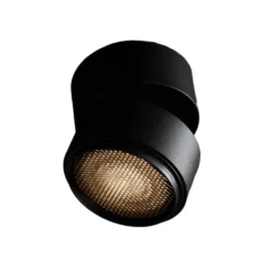 LOOM DESIGN Ray LED-Deckenspot Ø9,3cm 13W schwarz