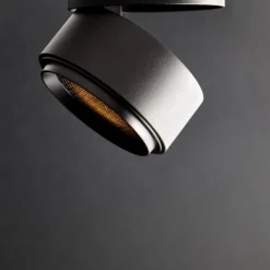 LOOM DESIGN Ray LED-Deckenspot Ø9,3cm 13W schwarz