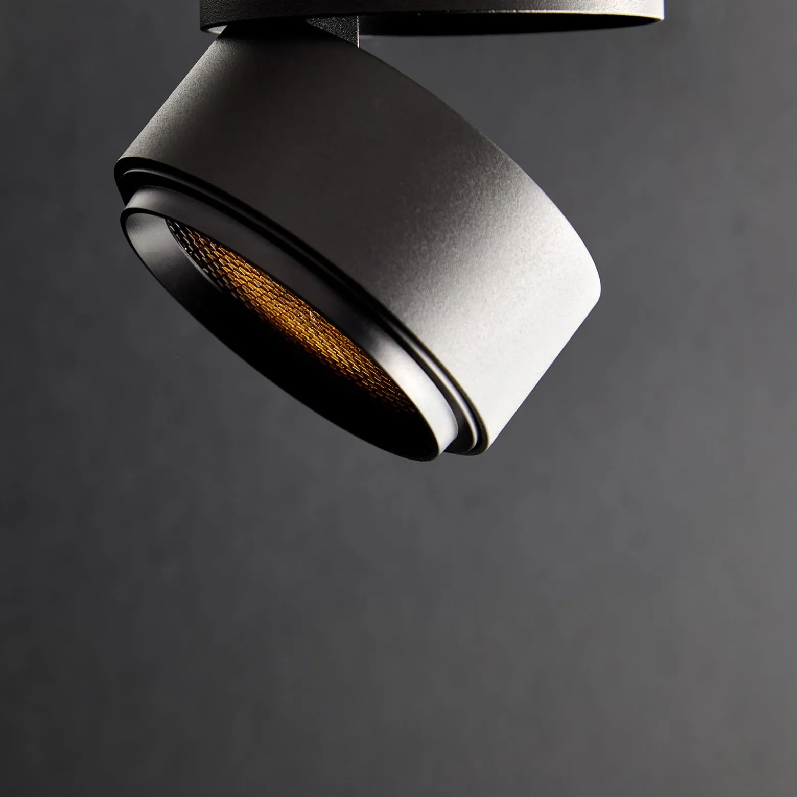 LOOM DESIGN Ray LED-Deckenspot Ø9,3cm 13W schwarz