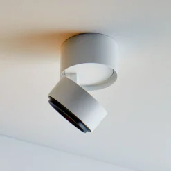 LOOM DESIGN Ray LED-Deckenspot Ø9,3cm 13W weiß