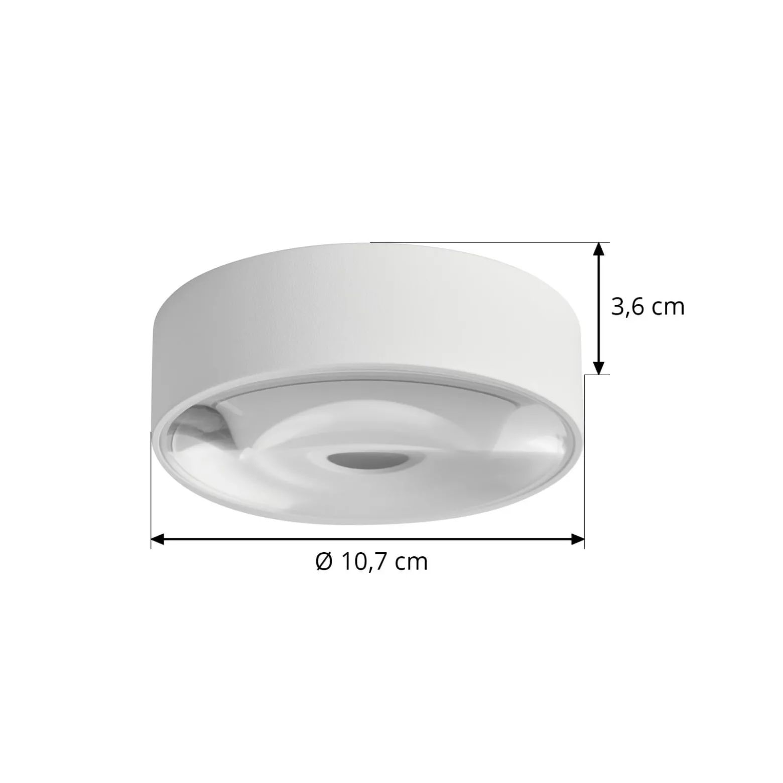 LOOM DESIGN Sif LED-Deckenleuchte IP65 weiß dimmbar