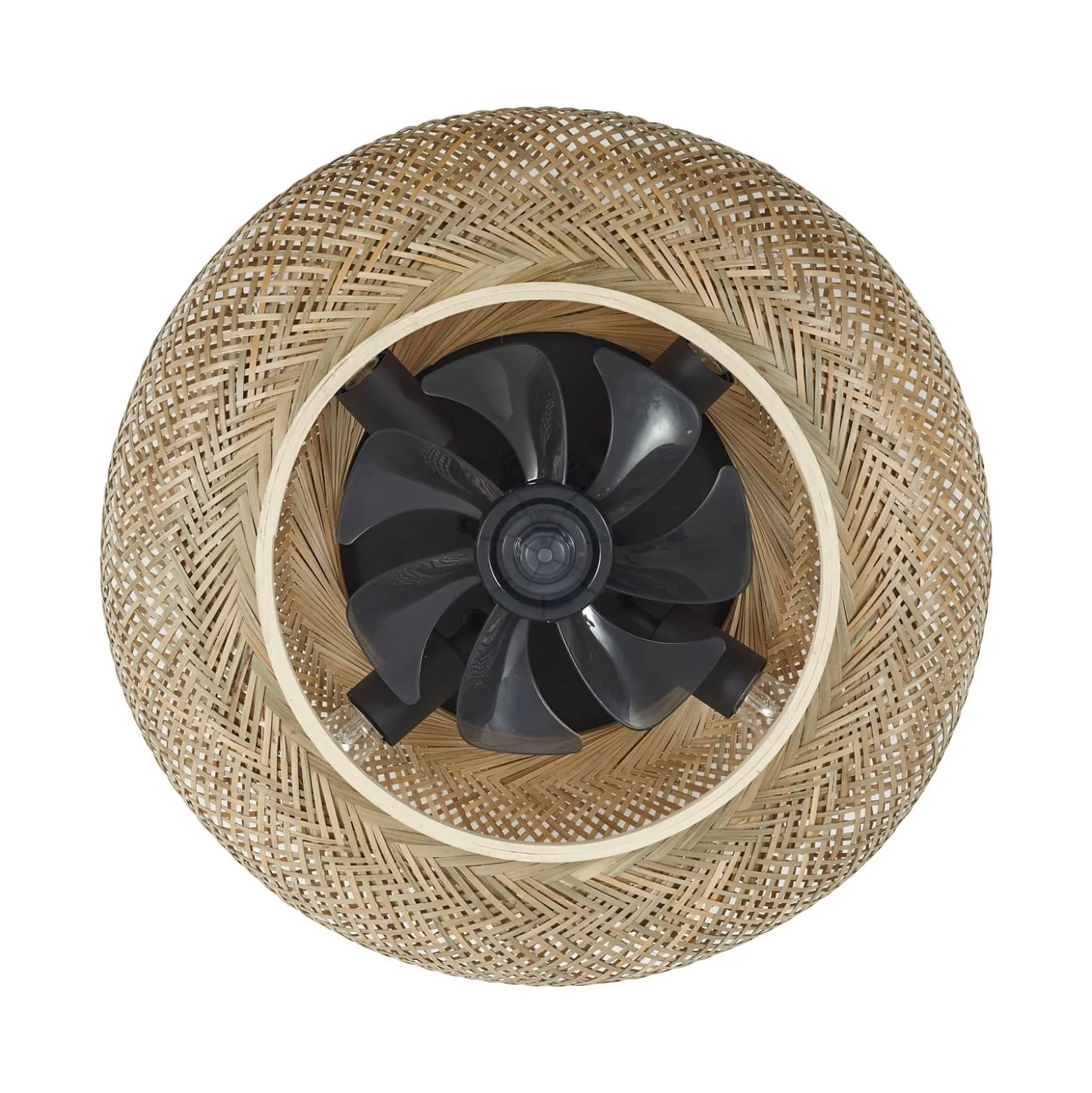 Lucande Deckenventilator mit Licht Cordie, DC, leise, Ø 53cm
