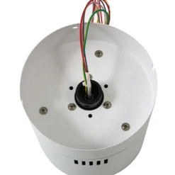Lucande Deckenventilator Vindur, weiß, DC, leise