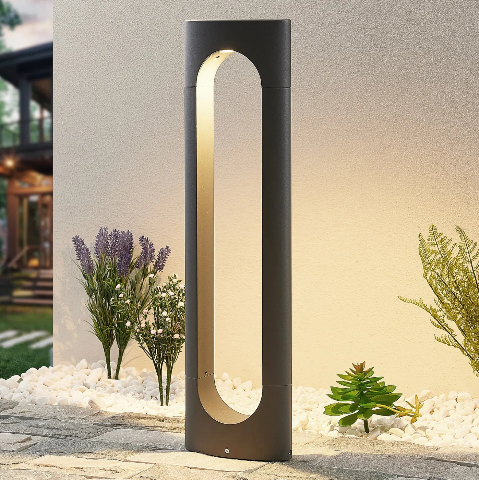 Lucande Fenti LED-Wegeleuchte, 65 cm