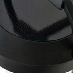 Lucande 2-in-1 LED-Solarleuchte Tilena, schwarz, rund, Alu