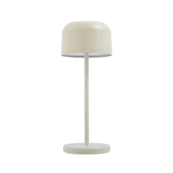 Lucande LED-Akku-Tischleuchte Quill, beige, CCT, dimmbar