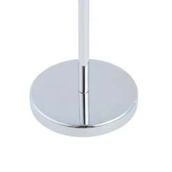 Lucande LED-Akku-Tischleuchte Quill, chrom, CCT, dimmbar