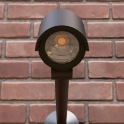 Lucande LED-Außenenstrahler Beatrix, 58 cm, anthrazit, Alu