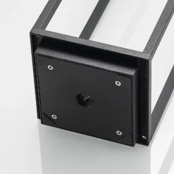 Lucande LED-Außenleuchte Elaja, schwarz, Akku, USB, dimmbar