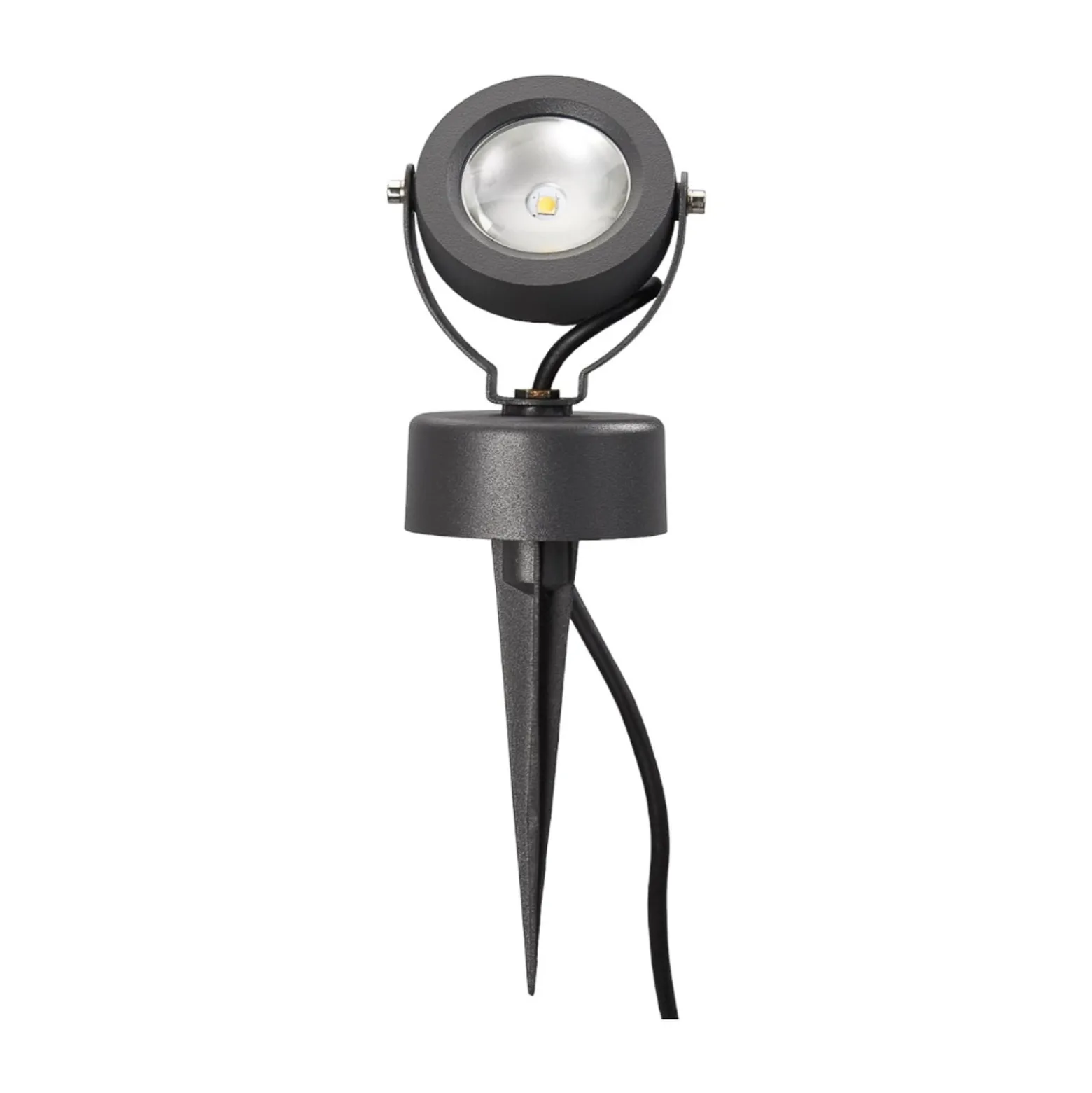 Lucande LED-Außenstrahler Gavin, 33 cm, anthrazit, Aluminium