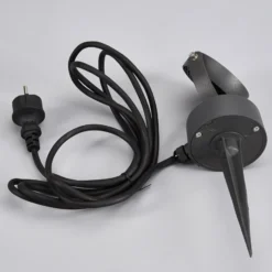 Lucande LED-Außenstrahler Gavin, 33 cm, anthrazit, Aluminium