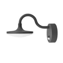 Lucande LED-Außenwandlampe Finny, Bewegungsmelder, IP54