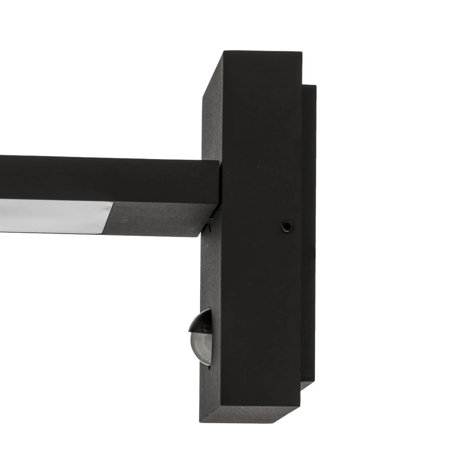 Lucande LED-Außenwandlampe Silvan, anthrazit, Sensor, IP54