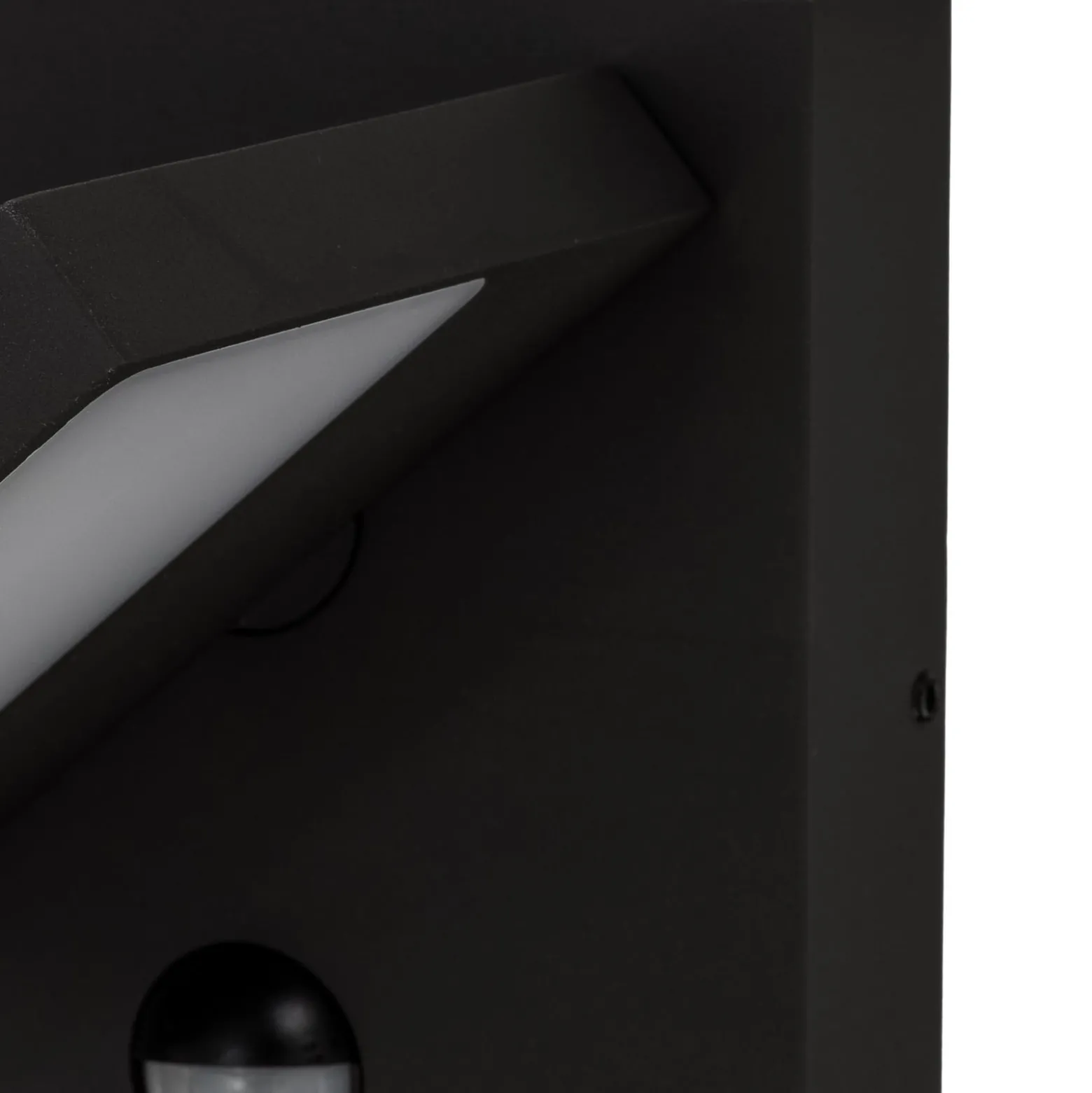 Lucande LED-Außenwandlampe Silvan, anthrazit, Sensor, IP54