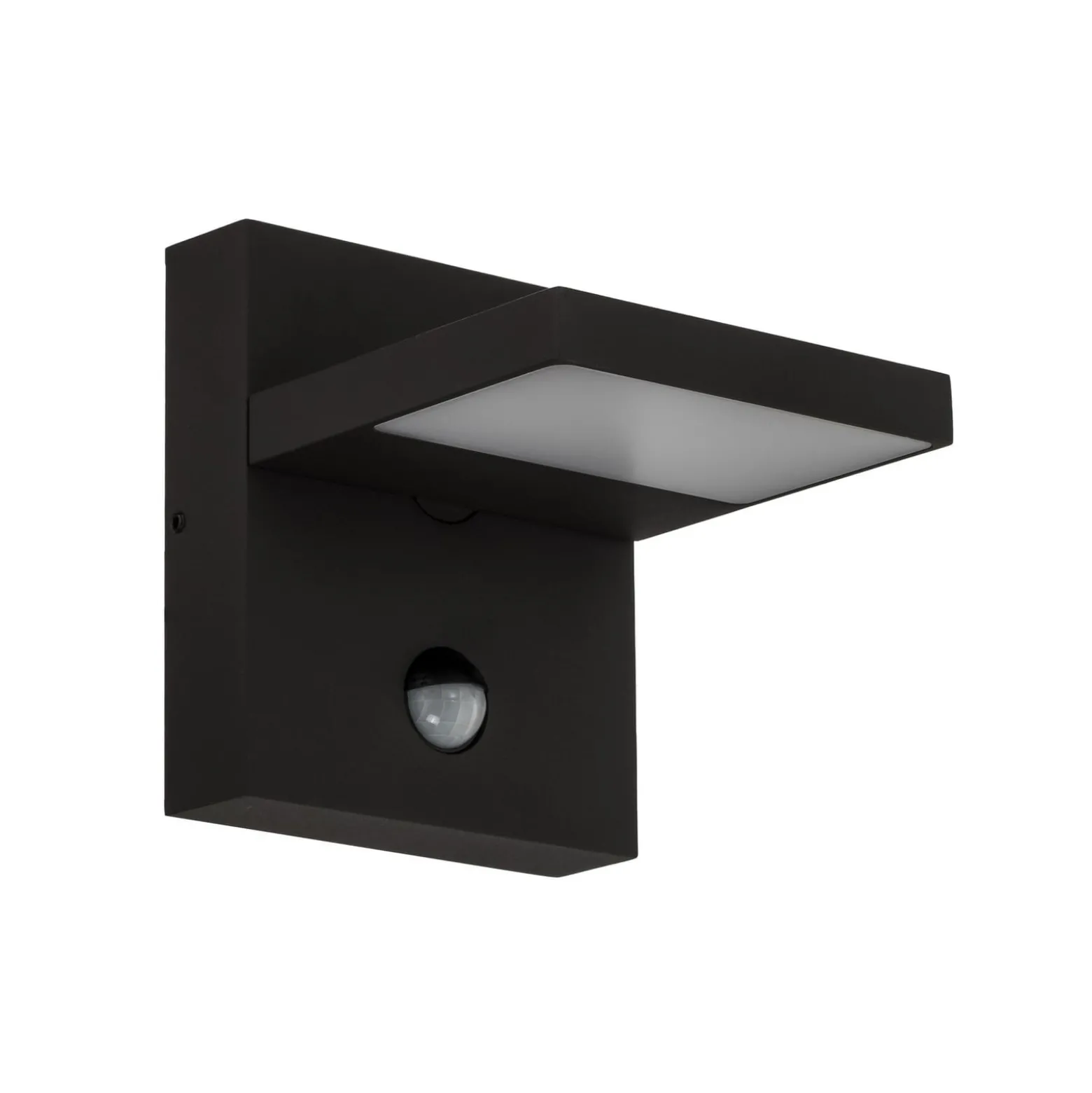 Lucande LED-Außenwandlampe Silvan, anthrazit, Sensor, IP54