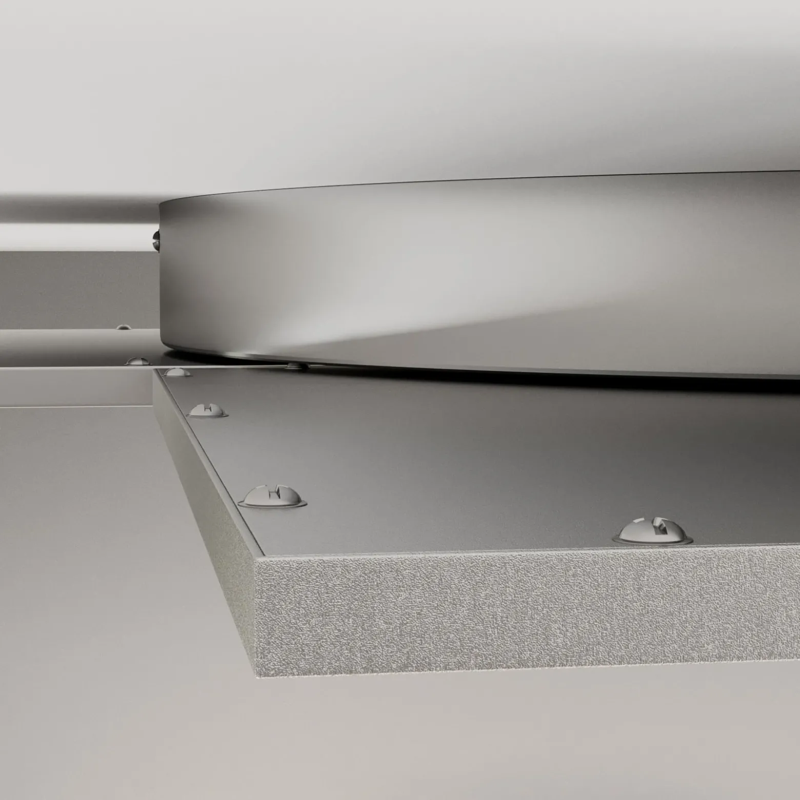 Lucande LED-Deckenlampe Ilira, 4-flg., silber, CCT, dimmbar