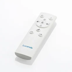 Lucande LED-Deckenlampe Senne, CCT, silber, Metall
